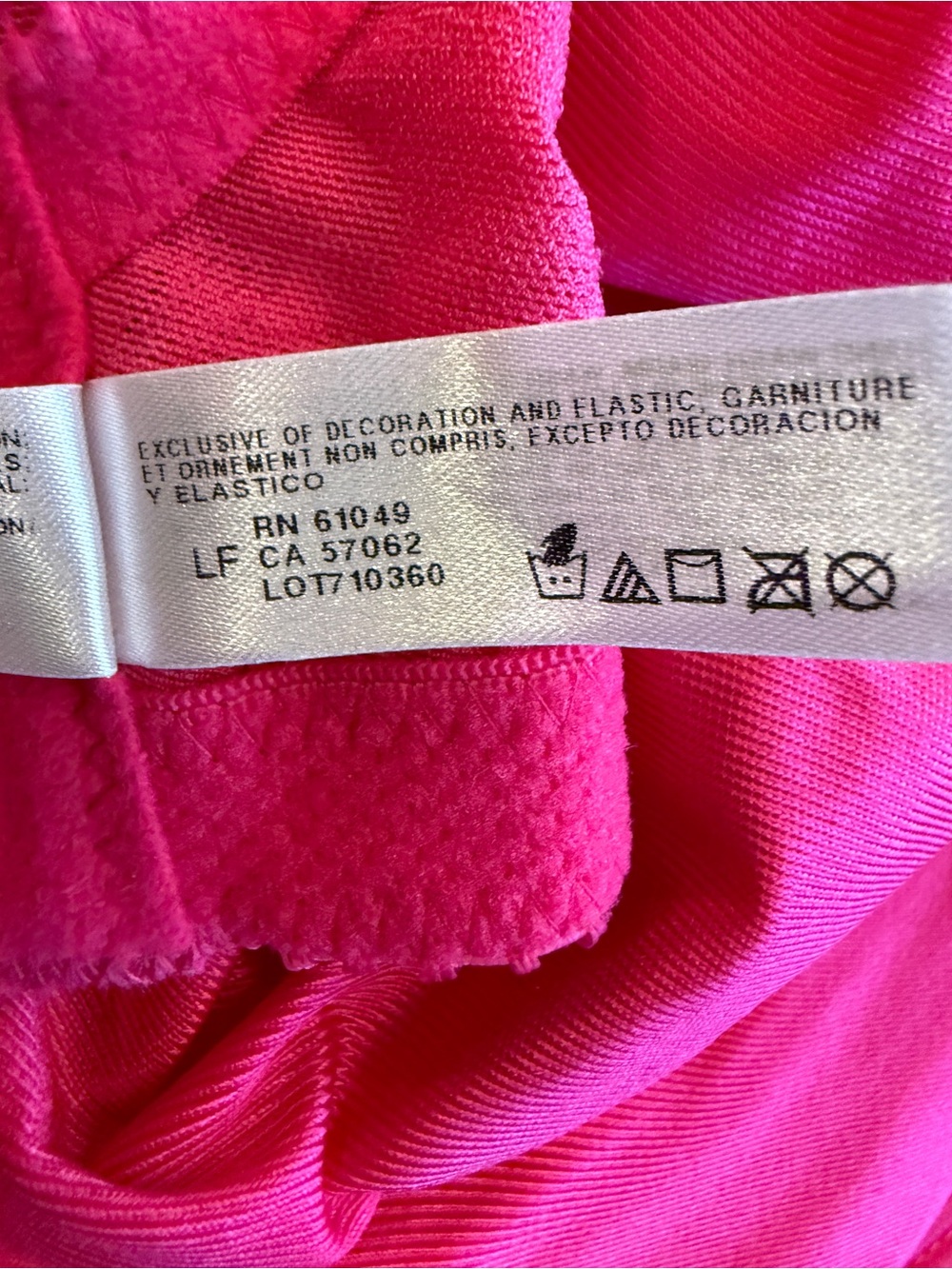 Wacoal Pink Floral Jacquard Underwire Bra Size 40DD NWT - Picture 11 of 12